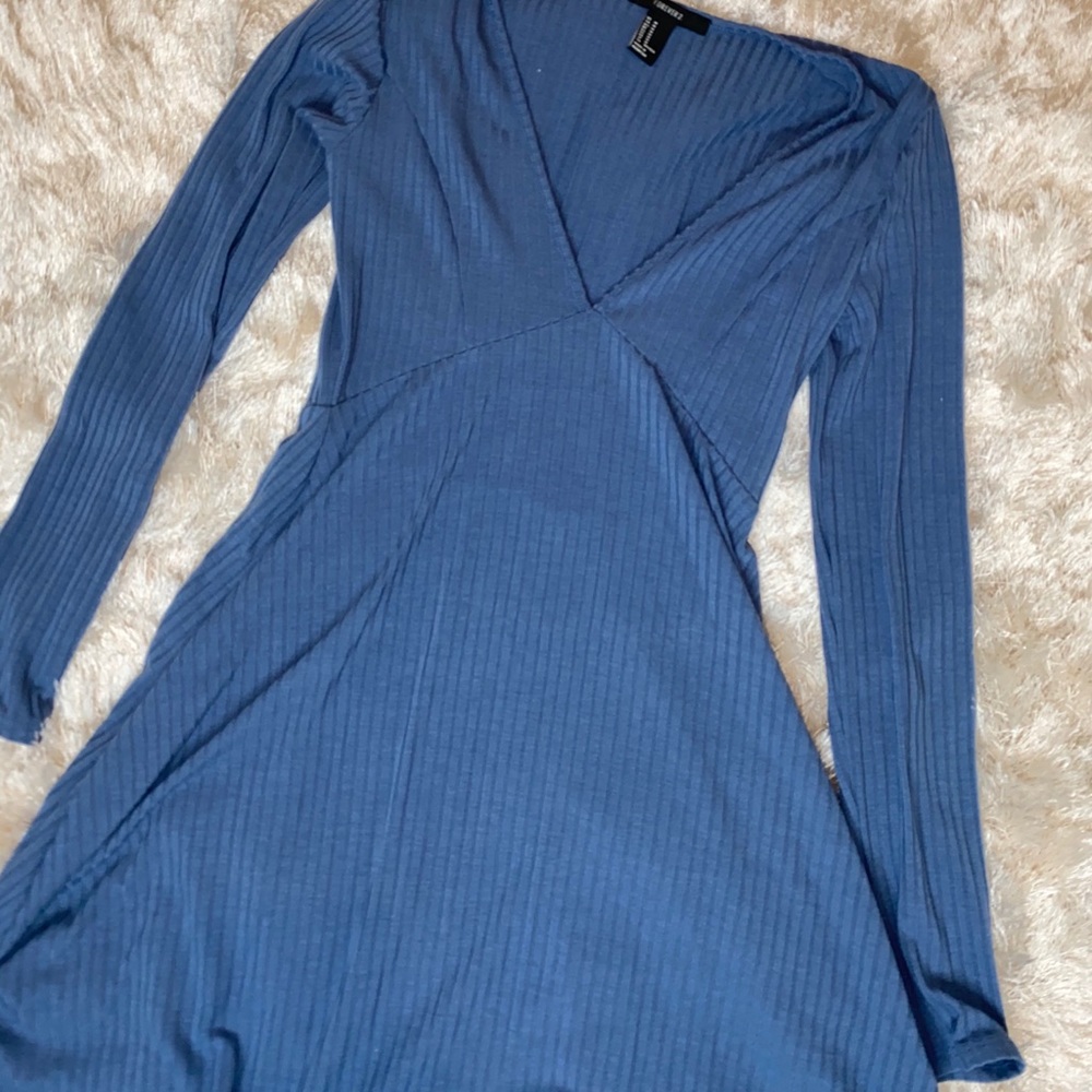 Blue dress
